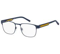 Tommy Hilfiger Uomo TH 2090 FLL Montature da vista Acciaio Blu opaco Squadrata
