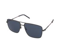 Tommy Hilfiger Uomo TH 2110/S R80/KU Occhiali da sole Acciaio Canna di Fucile opaco Blu Squadrata
