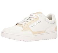 Tommy Hilfiger TH Basket Core Lth Mix FM0FM05058, Uomo, Grigio (Misty Coast), 40 EU