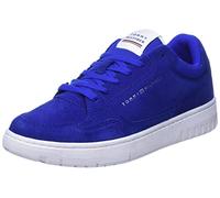 Tommy Hilfiger TH BASKET CORE SUEDE FM0FM04694, Uomo, Blu (Ultra Blue), 40 EU