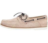 Tommy Hilfiger TH Boat Shoe Core Suede Fm0Fm05387 Scarpe da Barca da Uomo, Beige (Coastal Taupe), 7