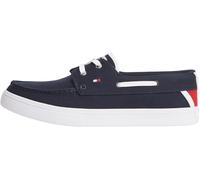 Tommy Hilfiger TH Boat Vulc Sneaker Canvas Fm0fm05877, Basso Top Uomo