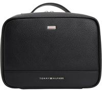 Tommy Hilfiger TH Central Travel Washbag Am0am14550, Borsa da Bagno Uomo, Black (Black), One Size