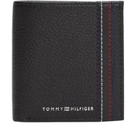 Tommy Hilfiger TH Central Trifoild Am0am14230, Titolare della Carta Uomo, Black (Black), One Size