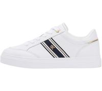 Tommy Hilfiger TH Chic Cupsole Webbing Fw0fw09354, Low Top Donna, White (White), 40 EU