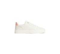 Tommy Hilfiger TH Feminine Cupsole Leather Fw0fw09105, Basso Top Donna, Pink (White/Porcelain Pink), 36 EU