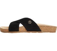 Tommy Hilfiger TH Classic Cork Sandal Suede Fw0fw09515, Piatti Donna, Black (Black), 36 EU
