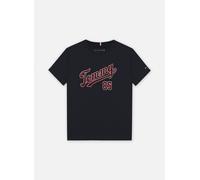 Tommy Hilfiger - Th College 85 Tee S/S Blu - Abbigliamento 12A Blu