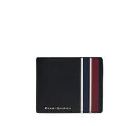 Tommy Hilfiger TH CORP CC FLAP AND Bifold Wallet OS Uomo, Nero, OS