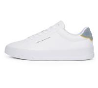 Tommy Hilfiger TH Court Lth Detail Ess Fm0fm05367, Sneaker Uomo, Grey (Overcast Grey), 44 EU