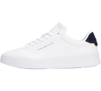 Tommy Hilfiger TH Court Lth Detail Ess Fm0fm05367, Sneaker Uomo, White (White/Desert Sky), 44 EU