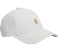 Tommy Hilfiger TH Elevated Chic cap Aw0aw17631 Coperchio, White (Ecru), Taglia Unica Donna