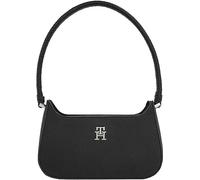 Tommy Hilfiger TH EMBLEM SHOULDER BAG AW0AW14878, Donna, Nero (Black), OS