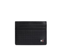 Tommy Hilfiger TH Emboss CC Holder Am0am14240, Titolare della Carta Uomo, Black (Black), One Size