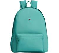 Tommy Hilfiger TH Essential Backpack Ka0ka00017, Zaini Unisex-Bambini e Ragazzi, Green (Bahama Green), Taglia Unica