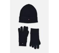 Tommy Hilfiger - Th Flag Beanie & Glo AM0AM13806 Blu - Guanti T.U Blu