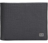 Tommy Hilfiger TH Flag Mini CC Wallet Am0am13708, Portafoglio Bifold Uomo, Grey (Charcoal Gray), One Size