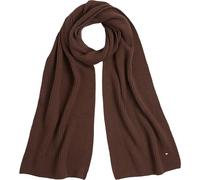 Tommy Hilfiger Th Flag Pima Cotton Cash Scarf, One Size GSZ - RICH WALNUT One Size