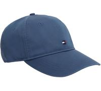Tommy Hilfiger TH Flag Soft 6 Panel cap Am0am14099 Cappuccio, Blu (Mar Egeo), Taglia Unica Uomo