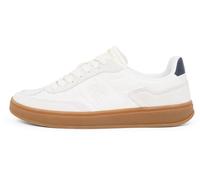 Tommy Hilfiger TH Heritage Sneaker Fw0Fw08643, Basso Top, Donna, Bianco (Ancient White), 38 EU