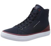 Tommy Hilfiger TH HI VULC CORE CANVAS, Sneaker vulcanizzate Uomo, Blu (Desert Sky), 40.5 EU