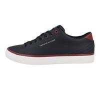 Tommy Hilfiger TH Hi Vulc Core Low Leather Ess Fm0Fm05041, Sneaker vulcanizzate Uomo, Blu (Desert Sky), 44 EU