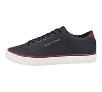 Tommy Hilfiger TH HI VULC CORE LOW LEATHER, Sneaker vulcanizzate Uomo, Blu (Desert Sky), 40 EU
