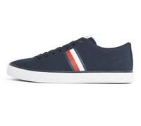 Tommy Hilfiger TH Hi Vulc Low Core Stripes Mesh Fm0fm05393, Sneaker Uomo, Blue (Desert Sky), 42 EU