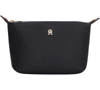 Tommy Hilfiger TH Icon Washbag Nylon Aw0aw17727, Borsa da Bagno Donna, Black (Black), One Size
