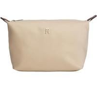 Tommy Hilfiger TH Icon Washbag Nylon Aw0aw17727, Borsa da Bagno Donna, Khaki (Sandalwood), One Size