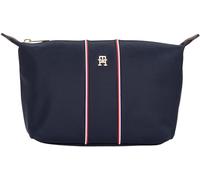 Tommy Hilfiger TH Icon Washbag Nylon Aw0aw17952, Borsa da Bagno Donna, Blue (Space Blue Corp), One Size