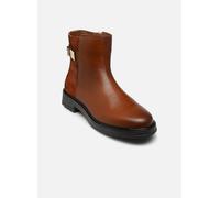 TH LOGO LEATHER MIX CHELSEA by Tommy Hilfiger 37 Marrone