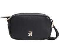 Tommy Hilfiger TH Logotape Camera Bag Aw0aw18741, Crossover Donna, Black (Black), One Size
