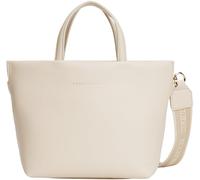 Tommy Hilfiger TH LOGOTAPE MINI TOTE AW0AW17694 Borsa da donna, beige (beige classico), taglia unica, Beige (beige classico), One Size