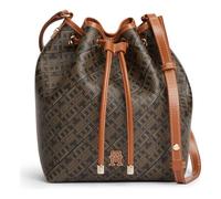Tommy Hilfiger TH Monoplay Borsa borsa borsa 23 cm marrone