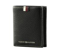 TOMMY HILFIGER TH Premium Corporate Leather Trifold Black