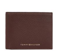 Tommy Hilfiger TH Premium Mini Wallet, Accesorio De Viaje Billetera Hombre, Cognac, 11 X 2 X 9 Cm
