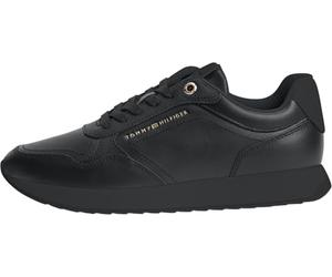 Tommy Hilfiger TH Retro Runner Fw0fw09411, Basso Top Donna, Black (Black), 39 EU