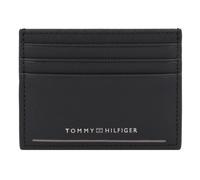 Tommy Hilfiger TH Saffiano Custodia per carta di credito Pelle 10.5 cm nero