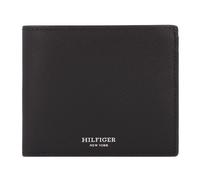 Tommy Hilfiger TH Saffiano Portafoglio Protezione RFID Pelle 11.5 cm nero