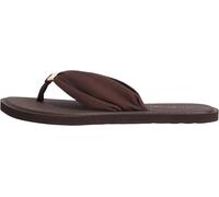 Tommy Hilfiger TH Scandi Soft Summer Sandal Fw0fw09421, Infradito Donna, Brown (Fondant Brown), 37 EU
