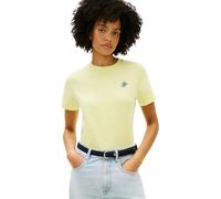 Tommy Hilfiger TH Script Reg C-nk SS Tee Ww0ww47809 Maglietta S/S Donna (Pacco da 1)