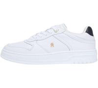 Tommy Hilfiger TH Sporty Cupsole Corp FW0FW09025 Low Top, Bianco (Bianco), 36, White, 36 EU