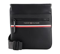 Tommy Hilfiger TH Stripe Mini Crossover AM0AM10298, Borse a Tracolla Uomo, Nero (Black), OS
