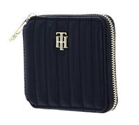 Tommy Hilfiger TH Timeless Med Wallet Quilted AW0AW13644, Portafogli Donna, Blu (Space Blue), OS
