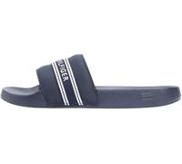 Tommy Hilfiger Donna Scarpe da Mare Webbing con Logo, Blu (Space Blue), 41