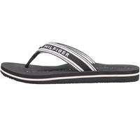 Tommy Hilfiger TH Webbing Summer Sandal Fw0fw09193, Infradito Donna, Black (Black), 40 EU