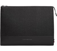 Tommy Hilfiger TH Woven Laptop Sleeve Am0am14303, Altri Piccoli Accessori Uomo, Black (Black), One Size