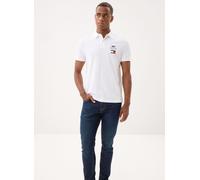 Tommy Hilfiger - Th X Cf1 Logo Polo Bianco - Abbigliamento S Bianco