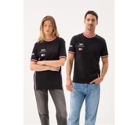 Tommy Hilfiger - Th X Cf1 Replica Tee Nero - Abbigliamento S Nero